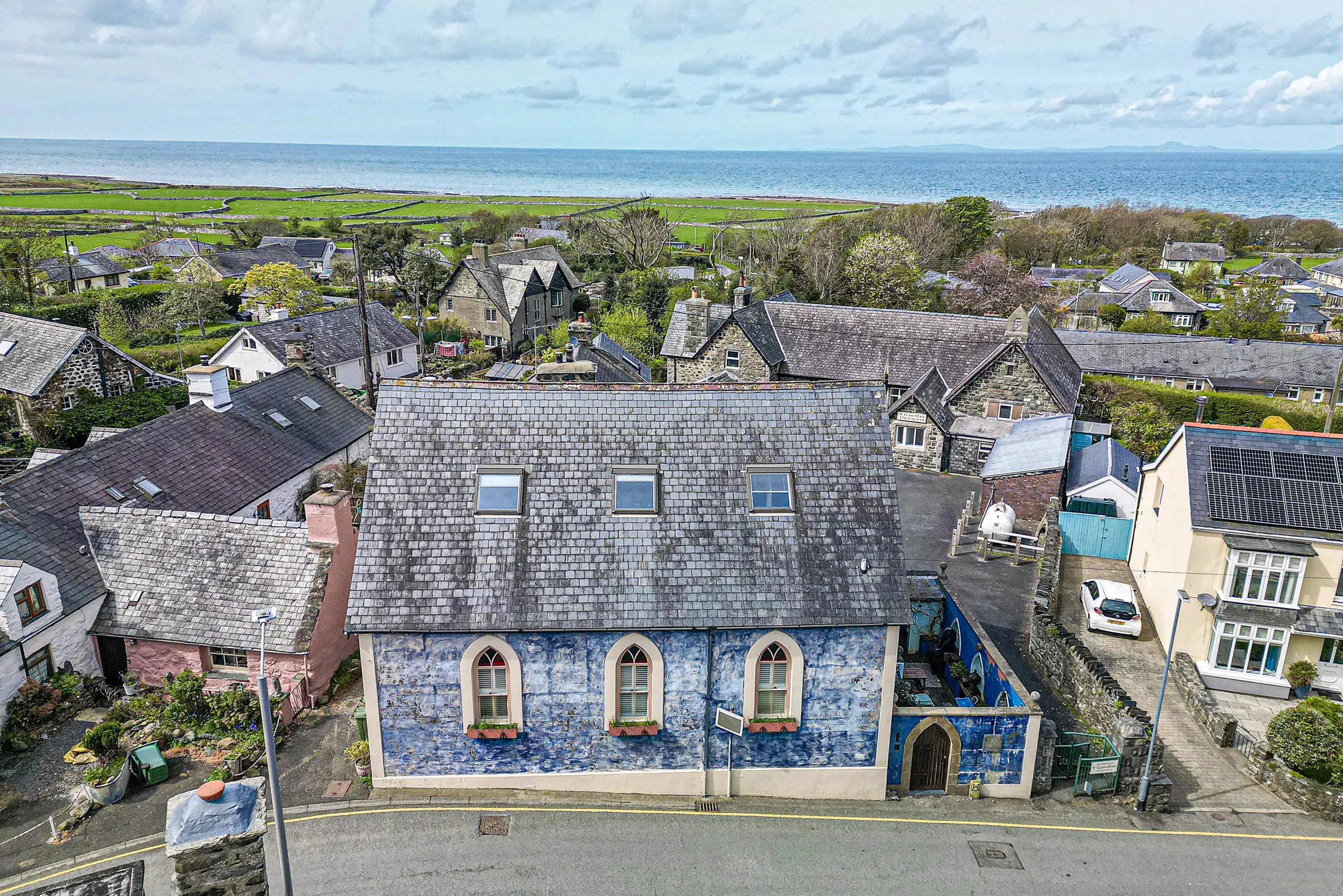 Aerial View Of The Chapel